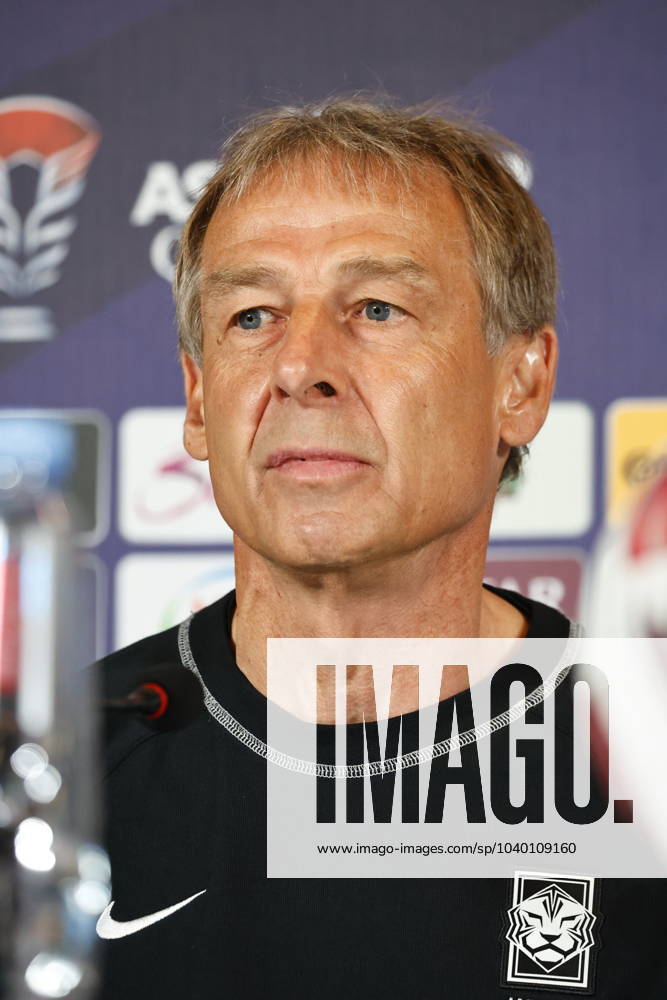 (KOR), FEBRUARY 5, 2024 - Football Soccer : Korea Head Coach Jurgen Klinsmann at the pre-match press conference, PK, Pressekonferenz of AFC Asian Cup Qatar 2023 at the Main Media Center in Doha, Qatar. Noxthirdxpartyxsales (242999604)