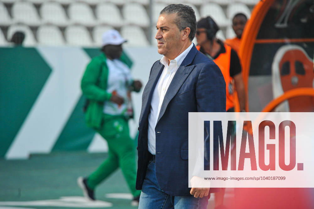 BOUAKE, COTE D IVOiRE - FEBRUARY 7; Coach Josà Peseiro of Nigeria during the TotalEnergies Caf Africa Cup of Nations (Afcon 2023) Semi Final match between Nigeria and South Africa at Stade de la Paix on February 7, 2024 in Bouake, Cote d Ivore. Photo by Segun Ogunfeyitimi.