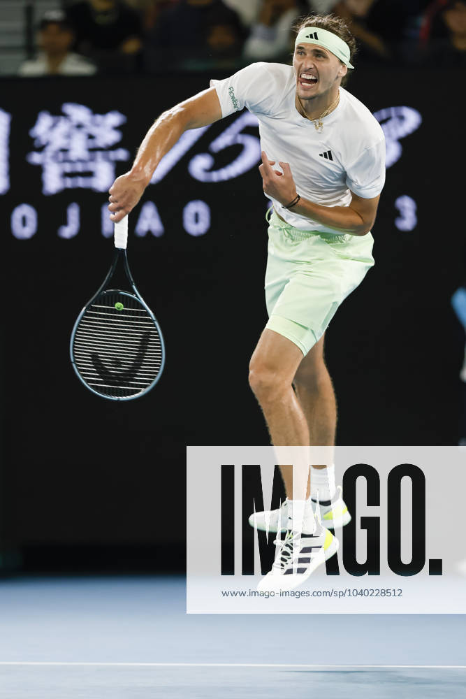 Alexander Zverev GER , Australian Open 2024, Melbourne Park, Melbourne, Victoria, Australia