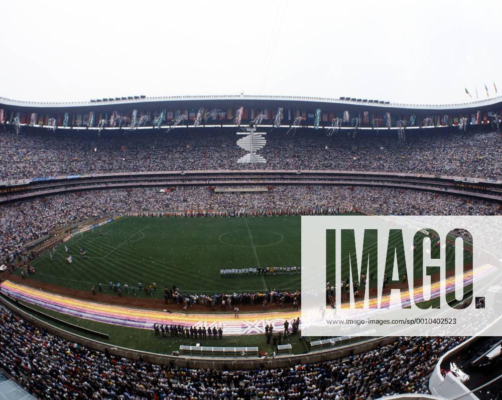 Fans im Aztekenstadion in Mexiko City anlässlich der WM 1986