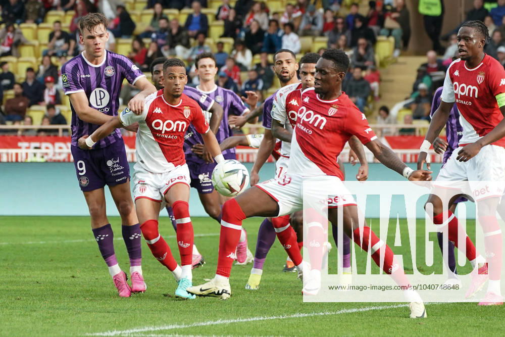 Folarin Balogun (AS Monaco) FOOTBALL : AS Monaco vs Toulouse FC - Ligue 1 Uber Eats - Monaco - 18 02 2024 NorbertScanella Panoramic
