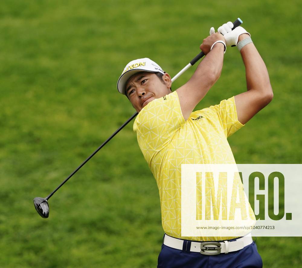 Golf: Genesis Invitational Japan s Hideki Matsuyama hits off the fifth tee during the final round of the Genesis Invitational golf tournament at Riviera Country Club in Pacific Palisades, California, on Feb. 18, 2024. A14AA0002482323P