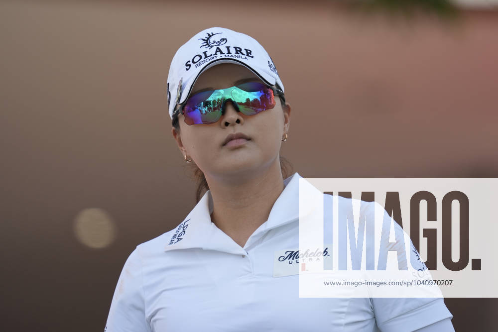 Honda LPGA, Golf Damen Thailand 2024 Jin Young Ko from South Korea is looking on during the first round of the Honda LPGA Thailand 2024 at Siam Country Club Old Course in Chonburi, Thailand, on February 22, 2024. Chonburi Thailand