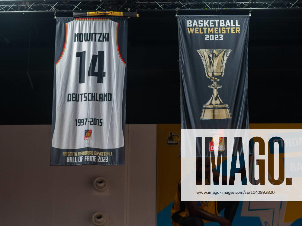 Dirk Nowitzky, GER, Germany vs Montenegro, International match, A mens national team, Basketball, DBB, Qualification, FIBA EuroBaskets 2025, 22 02 2024, GER, Germany vs Montenegro, International match, A mens national team, Basketball, DBB, Qualification, FIBA EuroBaskets 2025, 22 02 2024 Ludwigsburg