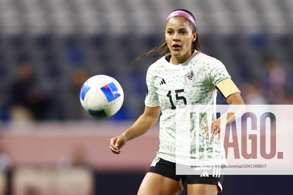 Concacaf W Gold Cup 2024 Dominican Republic vs Mexico Cristina Ferral of Mexico during the Group stage, Group A match between Dominican Republic and Mexico (Mexico national team, Nationalteam as part of the Concacaf Womens Gold Cup 2024, at Dignity Health Sports Park Stadium on February 23, 2024 in Carson California, United States. CARSON CALIFORNIA UNITED STATES