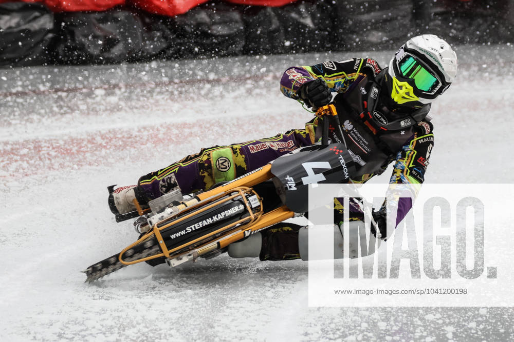 Texom European Individual Ice Speedway Championship 2024 round 1 2024.02.24 Sanok, Poland, Ice Speedway Texom European Individual Ice Speedway Championship 2024 round 1 (1 Runda Indywidualnych Mistrzostw Europy w Zuzlu Na Lodzie) op: Max Niedermaier