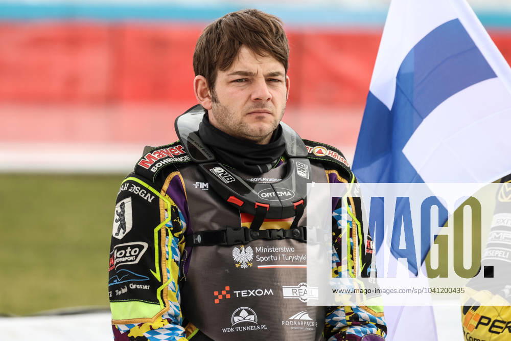 Texom European Individual Ice Speedway Championship 2024 round 1 2024.02.24 Sanok, Poland, Ice Speedway Texom European Individual Ice Speedway Championship 2024 round 1 (1 Runda Indywidualnych Mistrzostw Europy w Zuzlu Na Lodzie) op: Max Niedermaier