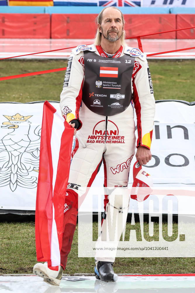 Texom European Individual Ice Speedway Championship 2024 round 1 2024.02.24 Sanok, Poland, Ice Speedway Texom European Individual Ice Speedway Championship 2024 round 1 (1 Runda Indywidualnych Mistrzostw Europy w Zuzlu Na Lodzie) op: Franz Zorn