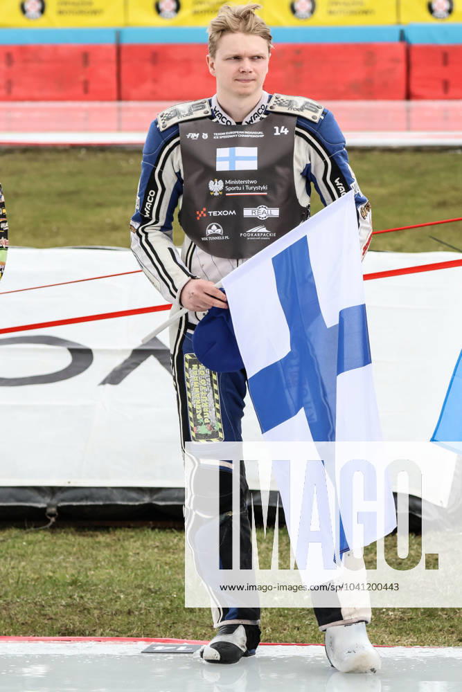 Texom European Individual Ice Speedway Championship 2024 round 1 2024.02.24 Sanok, Poland, Ice Speedway Texom European Individual Ice Speedway Championship 2024 round 1 (1 Runda Indywidualnych Mistrzostw Europy w Zuzlu Na Lodzie) op: Max Koivula