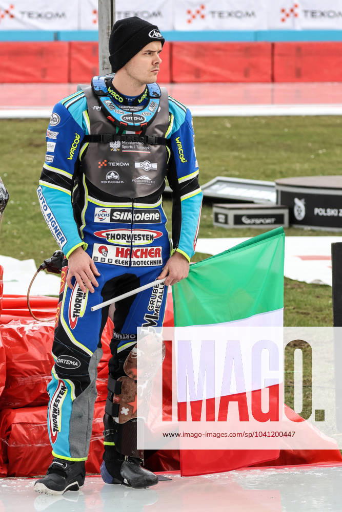 Texom European Individual Ice Speedway Championship 2024 round 1 2024.02.24 Sanok, Poland, Ice Speedway Texom European Individual Ice Speedway Championship 2024 round 1 (1 Runda Indywidualnych Mistrzostw Europy w Zuzlu Na Lodzie) op: Luca Bauer