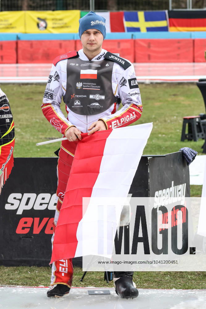 Texom European Individual Ice Speedway Championship 2024 round 1 2024.02.24 Sanok, Poland, Ice Speedway Texom European Individual Ice Speedway Championship 2024 round 1 (1 Runda Indywidualnych Mistrzostw Europy w Zuzlu Na Lodzie) op: Michal Knapp