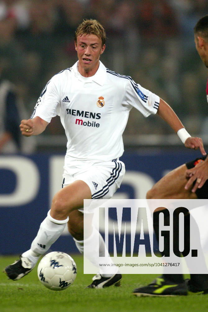Onderwerp Subject: Real Madrid Champions League Club Team Country: Real Madrid Seizoen Season: 2002 2003 FOTO PHOTO: Real Madrid s GUTI ROME ITA Content not available for redistribution in The Netherlands directly or indirectly through any third parties.