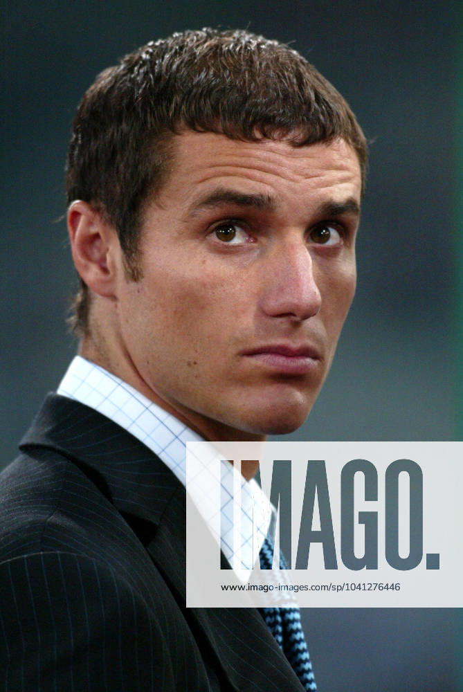 Onderwerp Subject: Real Madrid Champions League Club Team Country: Real Madrid Seizoen Season: 2002 2003 FOTO PHOTO: Real Madrid s Ivan HELGUERA ROME ITA Content not available for redistribution in The Netherlands directly or indirectly through any third parties.