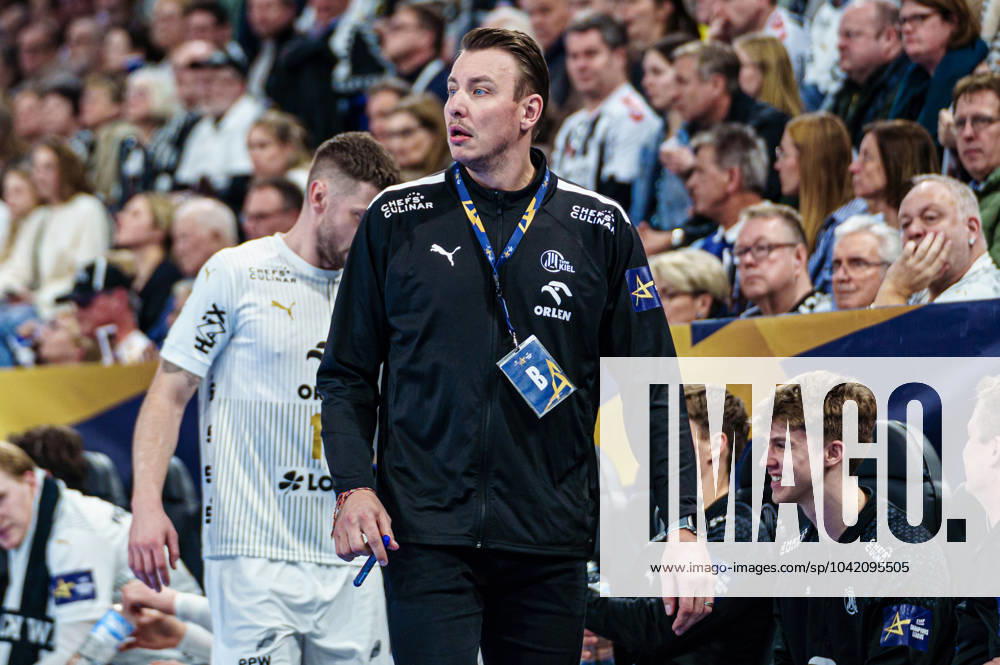 Filip Jicha THW Kiel, Coach GER, THW Kiel vs HC Zagreb, Handball, Champions League, Matchday 14, Season 2023 2024, 06 03 2024 GER, THW Kiel vs HC Zagreb, Handball, Champions League, Matchday 14, Season 2023 2024, 06 03 2024 Kiel