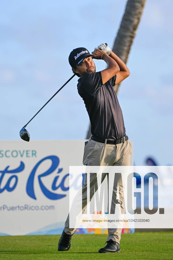 RIO GRANDE, PR - MARCH 07: Satoshi Kodaira (JPN) watches his tee shot on 13 during Rd1 of the Puerto Rico Open at Grand Reserve Country Club (Old) on March 7, 2024, in Rio Grande, Puerto Rico. (Photo by Ken Murray Icon Sportswire) GOLF: MAR 07 PGA, Golf Herren Puerto Rico Open Icon240307012