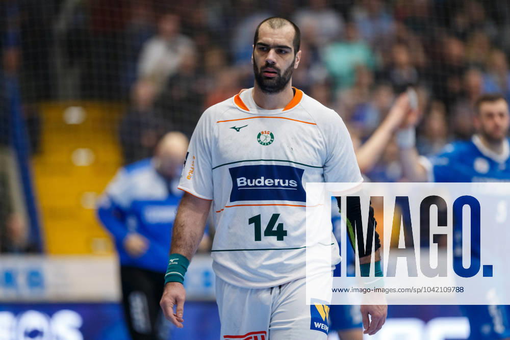 Vladimir Vranjes HSG Wetzlar, 14 is disappointed, dissatisfied, unhappy, dejected, dejected, disappointment, emotion GER, TBV Lemgo Lippe vs HSG Wetzlar, Handball, 1 Bundesliga, 25 Matchday, Season 2023 2024, 07 03 2024 GER, TBV Lemgo Lippe vs HSG Wetzlar, Handball, 1 Bundesliga, 25 Matchday, Season 2023 2024, 07 03 2024 Lemgo
