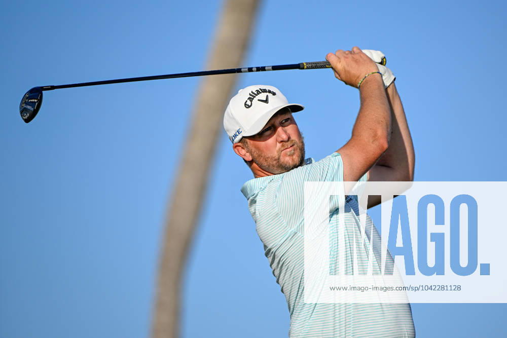 RIO GRANDE, PR - MARCH 09: Brice Garnett (USA) watches his tee shot on 17 during Rd3 of the Puerto Rico Open at Grand Reserve Country Club (Old) on March 9, 2024, in Rio Grande, Puerto Rico. (Photo by Ken Murray Icon Sportswire) GOLF: MAR 09 PGA, Golf Herren Puerto Rico Open Icon240309001