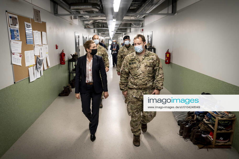 Prime Minister Mette Frederiksen S will be shown around during her visit to Danish soldiers at Tapa Army Base in Estonia, Friday 11 September 2020, Denmark