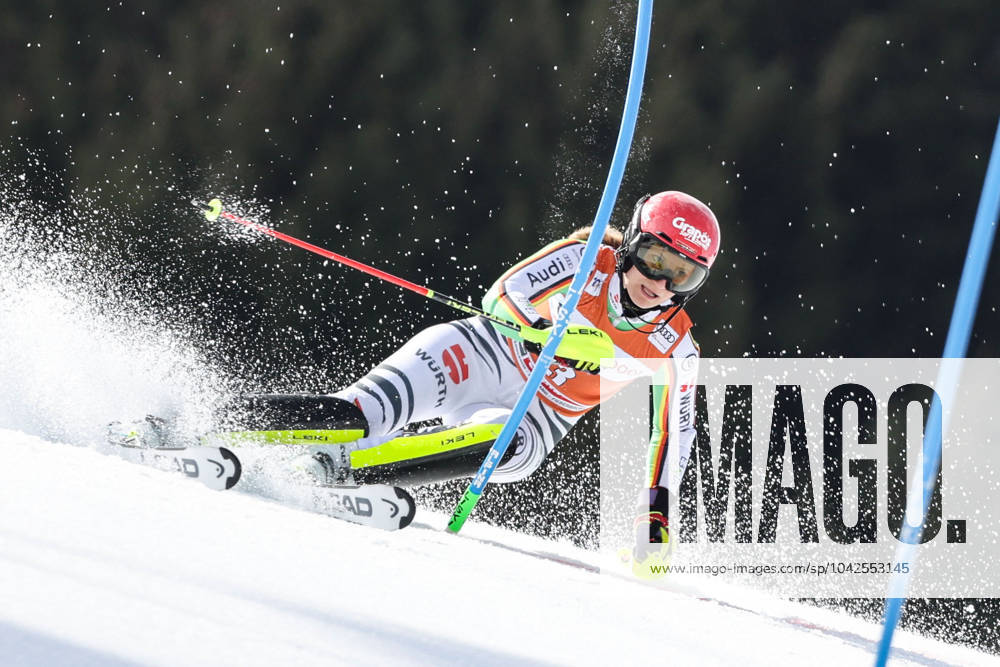 KW11 ALPINE SKIING - FIS WC Final Saalbach SAALBACH,AUSTRIA,16.MAR.24 - ALPINE SKIING - FIS World Cup Final, slalom, ladies. Image shows Lena Duerr (GER). GEPAxpictures xMathiasxMandl