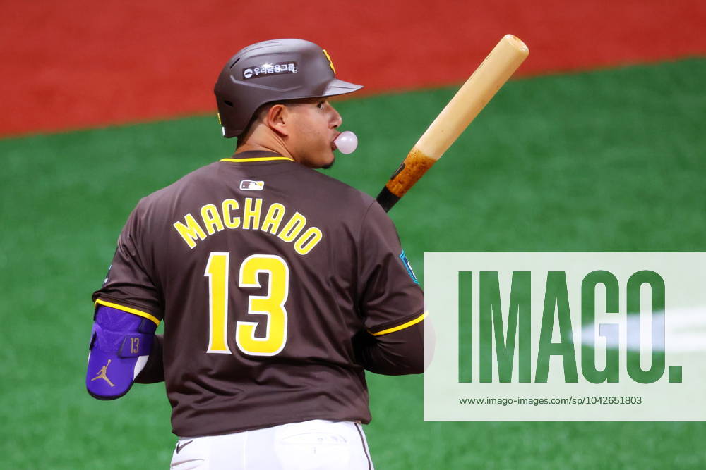 Manny Machado (Padres), MARCH 17, 2024 - Baseball : MLB, Baseball Herren, USA World Tour Seoul Series exhibition game between the San Diego Padres and Team South Korea at Gocheok Sky Dome, Seoul, South Korea. Noxthirdxpartyxsales (247546860)