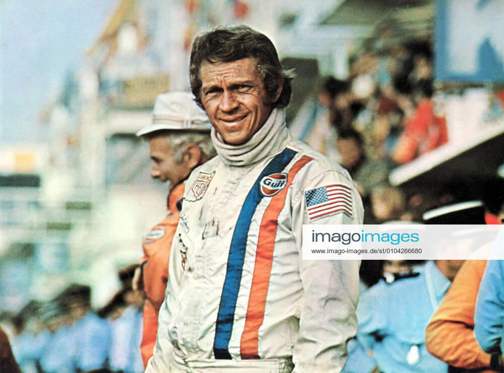 LE MANS STEVE MCQUEEN LE MANS Date: 1971. Strictly editorial use only in conjunction with the promotion of the film. Credit line mandatory. This image is copyright of the film company and is supplied under the terms of issue as film still. No commercial or book cover use permitted without prior consent from the film company. Mandatory credit line: Image courtesy CINEMA CENTER FILMS SOLAR PRODUCTIONS Ronald Grant Archive Mary Evans