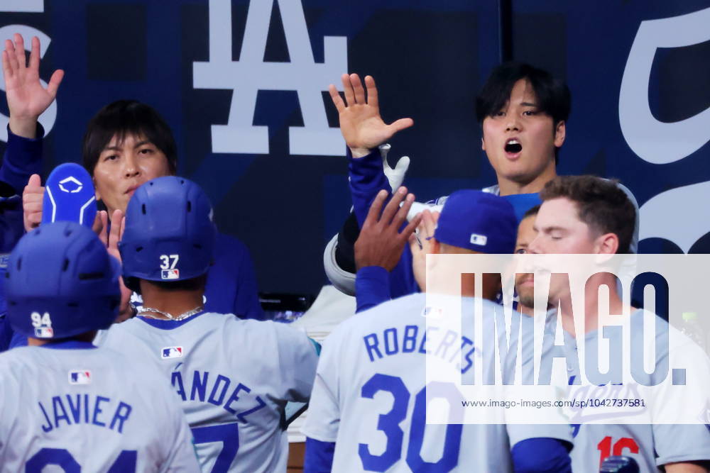 (L-R) Ippei Mizuhara, Shohei Ohtani (Dodgers), MARCH 20, 2024 - Baseball : MLB, Baseball Herren, USA World Tour Seoul Series opening game 1 between the San Diego Padres and the Los Angeles Dodgers at Gocheok Sky Dome, Seoul, South Korea. (247779293)