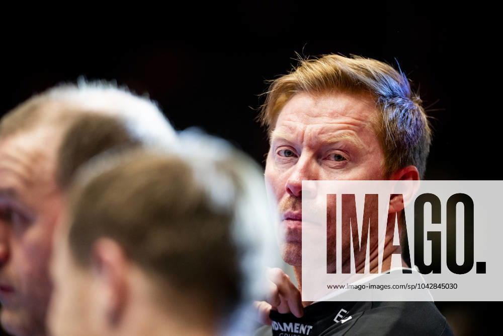 REMA1000-ligaen: Kolstad-Elverum 29 28. Trondheim 20240323. Elverums trener Borge Lund etter handballkampen mellom Kolstad og Elverum i Trondheim spektrum 29 28(15 14). Foto: Ole Martin Wold NTB Trondheim Norge . RESTRICTED USE FOR BETTING COMPANIES Ref:_SPOiM2oapxGSKs.jpg