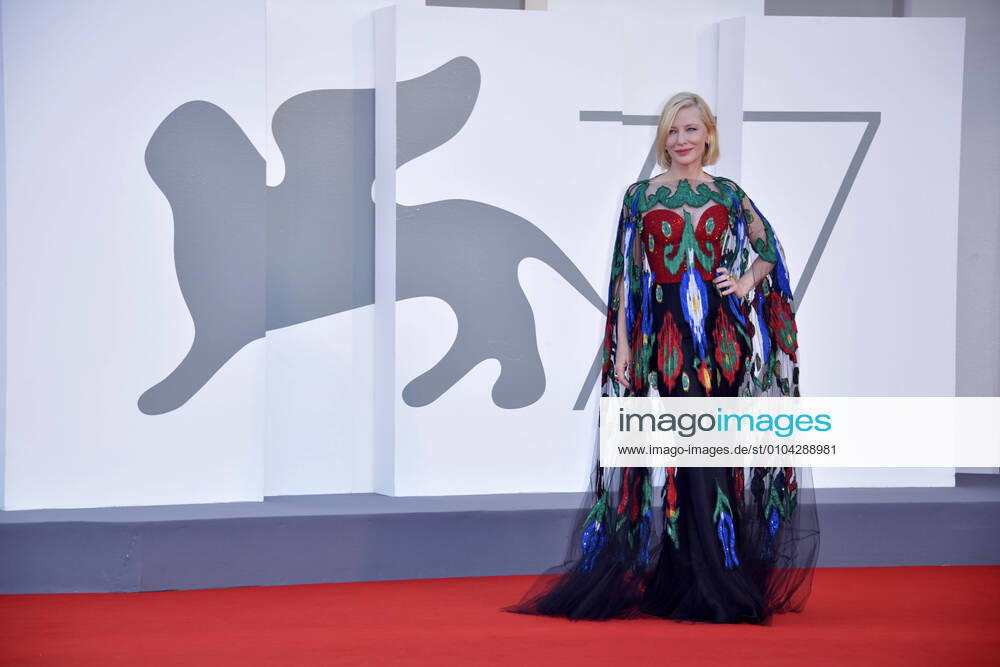 77th Venice Film Festival 2020, Red Carpet Cloosing Ceremony . Pictured Cate Blanchett