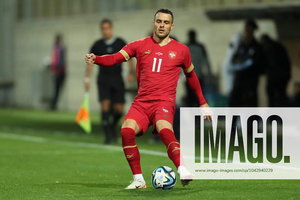 CYPRUS vs SERBIA FILIP KOSTIC football player of Serbia, at the friendly match against Cyprus, at Belgrade Stark Arena. Belgrade 25.03.2024. photo: MN Press FOOTBALL, FRIENDLY MATCH, SERBIA, CYPRUS Larnaca stadium AEK arena Cyprus