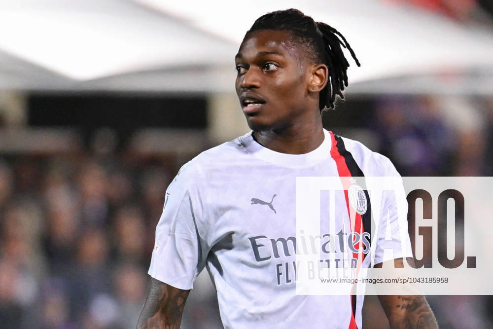 Ac Milan s forward Rafael Leao during ACF Fiorentina vs AC Milan, Italian soccer Serie A match in Florence, Italy, March 30 2024