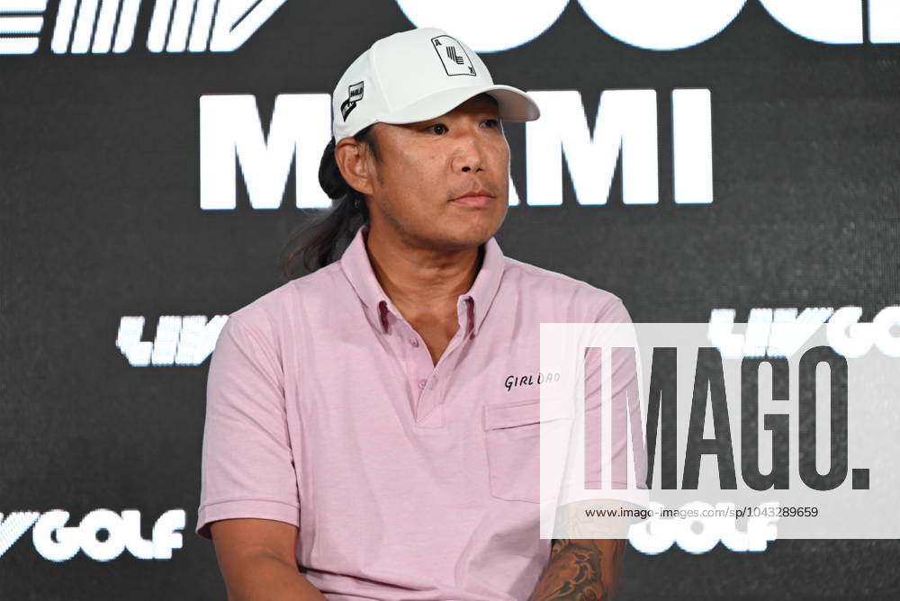 Anthony Kim Delivers Remarks On Injuries, Addiction, Hiatus And Return To Golf In Miami - 04 Apr 2024 Anthony Kim delivers remarks and answers questions from members of the media on his struggles with battling injuries and addiction, taking a 12-year hiatus and returning to professional Golf at Trump National Doral in Miami. Miami United States