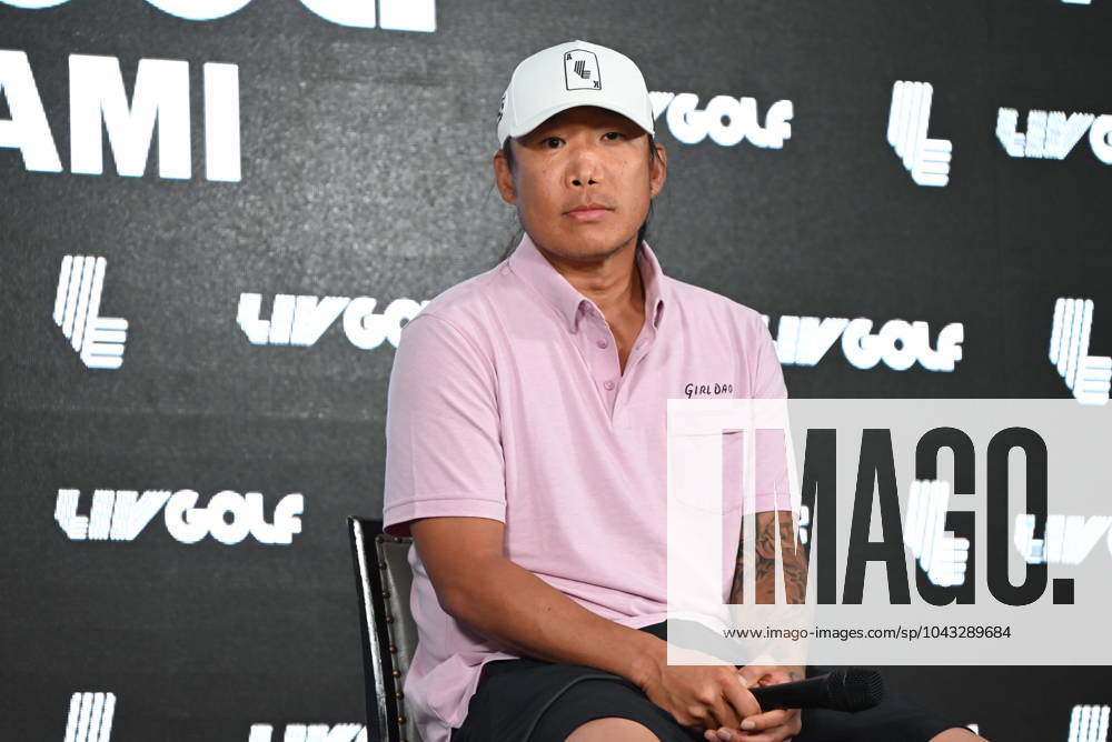 Anthony Kim Delivers Remarks On Injuries, Addiction, Hiatus And Return To Golf In Miami - 04 Apr 2024 Anthony Kim delivers remarks and answers questions from members of the media on his struggles with battling injuries and addiction, taking a 12-year hiatus and returning to professional Golf at Trump National Doral in Miami. Miami United States