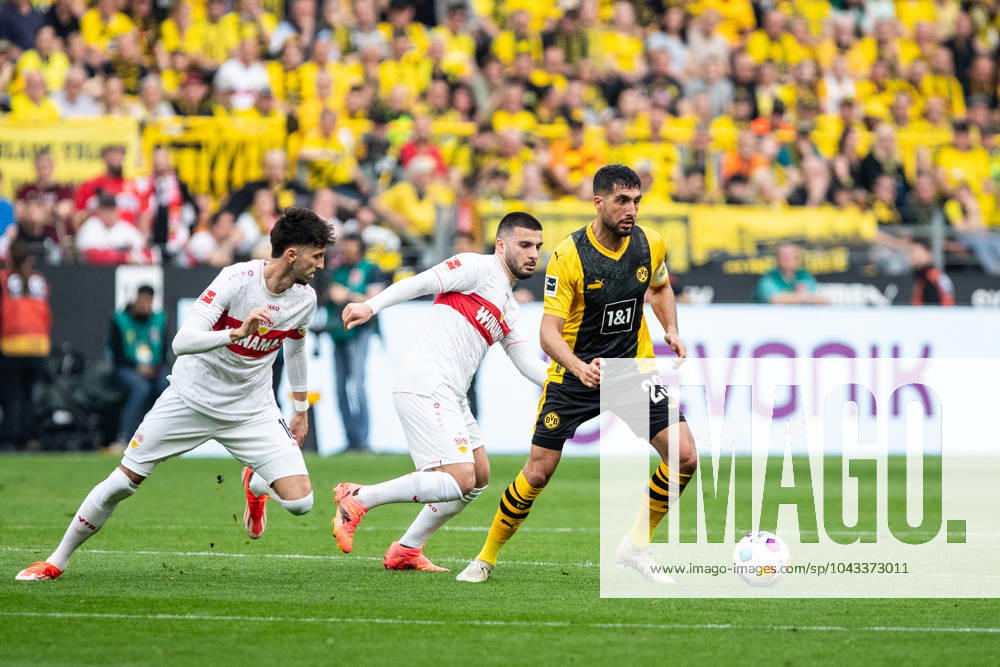 1 Soccer Bundesliga 28 Matchday Borussia Dortmund VfB Stuttgart 06 04 2024 Emre Can Borussia Dortmund, 23 1 Soccer Bundesliga 28 Matchday Borussia Dortmund VfB Stuttgart Signal Iduna Park, Dortmund 06 04 2024