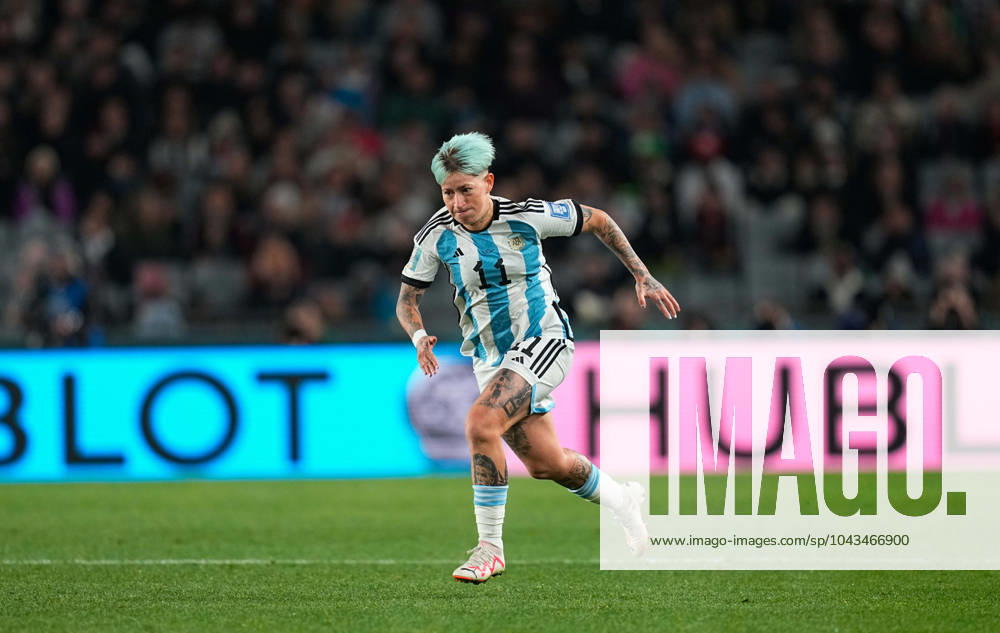 Group G - FIFA Women s World Cup Australia & New Zealand 2023: Italy vs Argentina 2023 July 24 2023: Yamila Rodriguez (Argentina) looks on during a Group G - FIFA Women s World Cup Australia & New Zealand 2023 game, Italy vs Argentina, at Eden Park, Auckland, New Zealand. Kim Price CSM Auckland Auckland New Zealand
