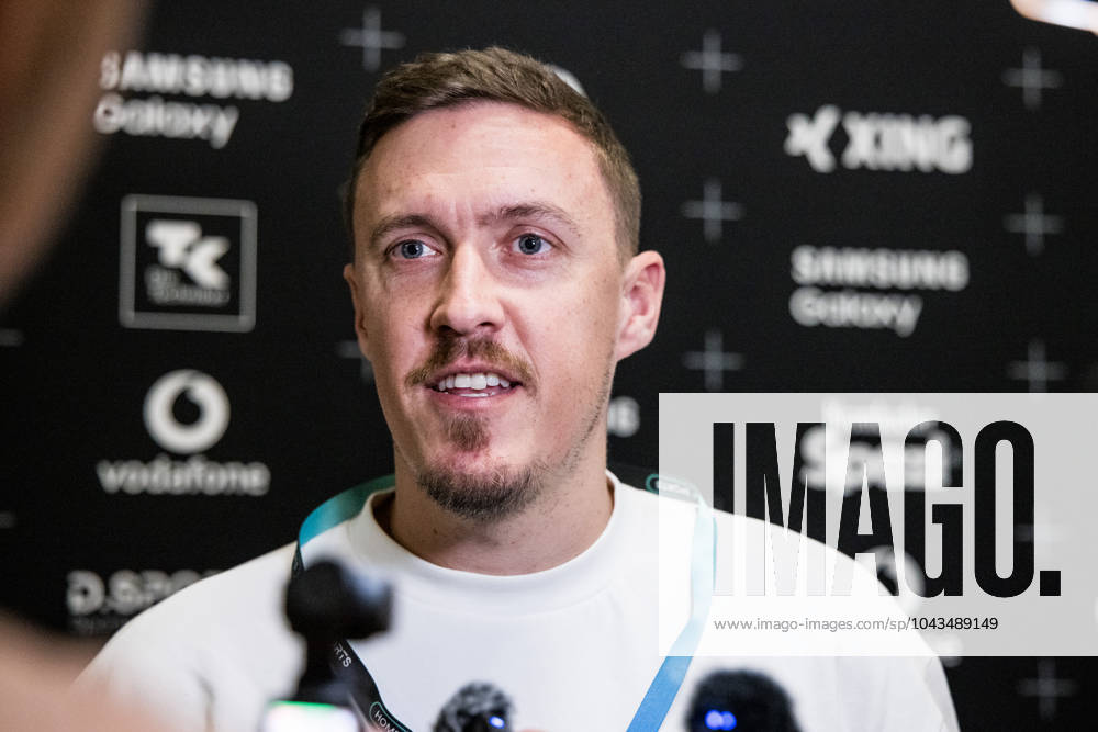 Baller League Final Four 08 04 2024 Max Kruse Hollywood United interview Baller League Final Four, PSD Bank Dome, Düsseldorf on 08 04 2024