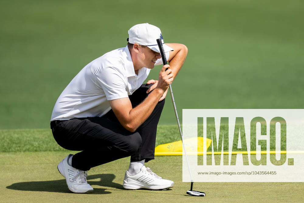 Ludvig Aberg of Sweden during a practice round prior to the 2024 Masters Golf Tournament on April 10, 2024 in Augusta Photo Petter Arvidson BILDBYRAN kod PA PA0791 bbeng golf masters the masters Augusta us masters sverige