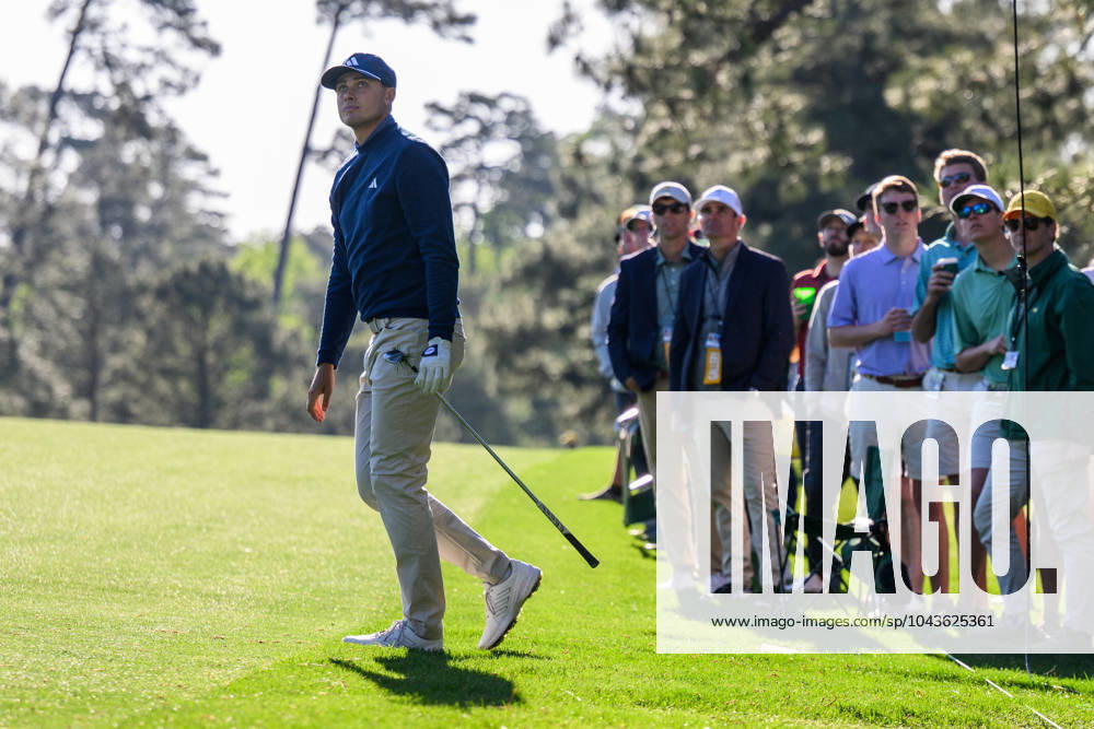 Ludvig Aberg of Sweden during the second round of the 2024 Masters Golf Tournament on April 12, 2024 in Augusta Photo Petter Arvidson BILDBYRAN kod PA PA0793 bbeng golf masters the masters augusta us masters