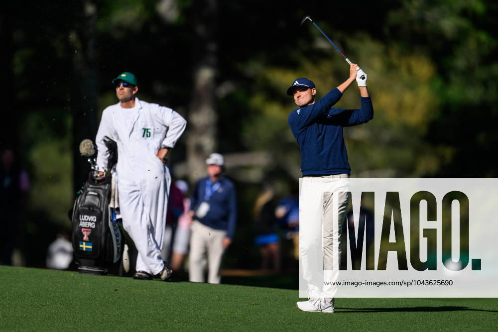 Ludvig Aberg of Sweden during the second round of the 2024 Masters Golf Tournament on April 12, 2024 in Augusta Photo Petter Arvidson BILDBYRAN kod PA PA0793 bbeng golf masters the masters augusta us masters