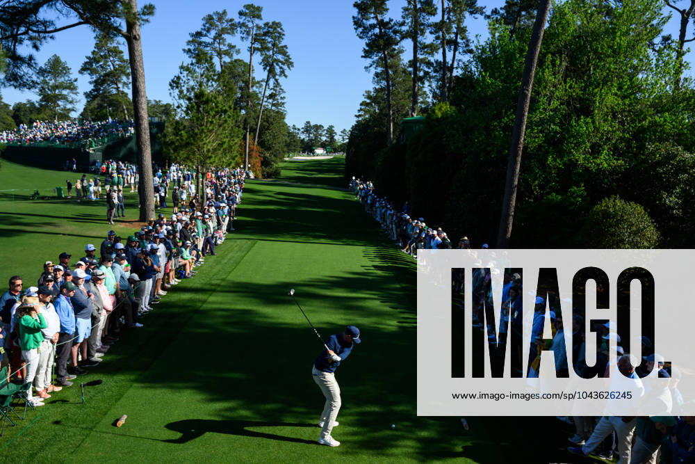 Ludvig Aberg of Sweden during the second round of the 2024 Masters Golf Tournament on April 12, 2024 in Augusta Photo Petter Arvidson BILDBYRAN kod PA PA0793 bbeng golf masters the masters augusta us masters
