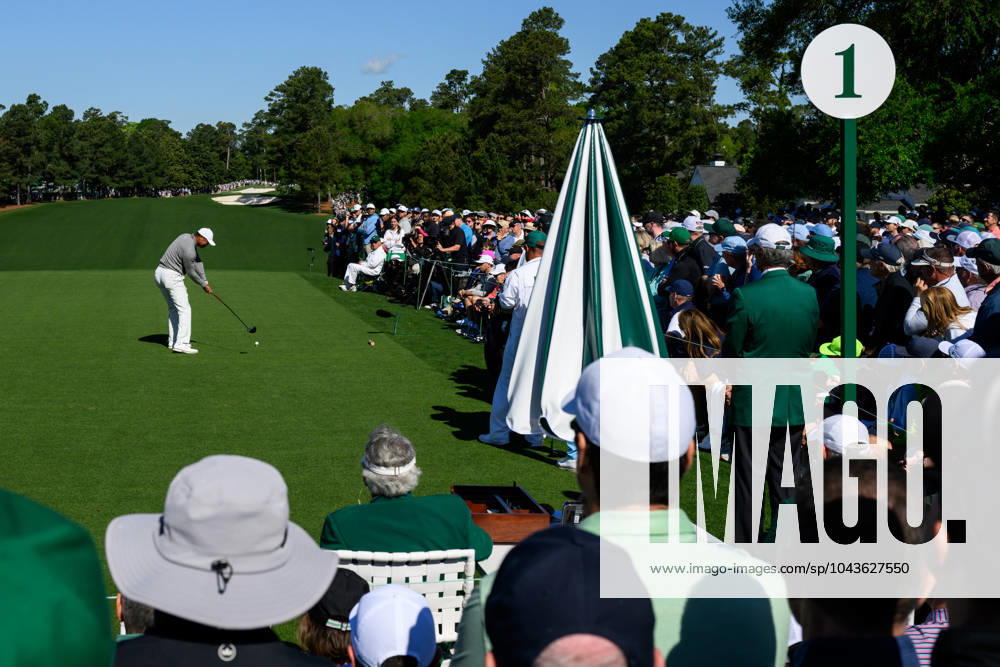 Tiger Woods of USA during the second round of the 2024 Masters Golf Tournament on April 12, 2024 in Augusta Photo Petter Arvidson BILDBYRAN kod PA PA0793 bbeng golf masters the masters augusta us masters