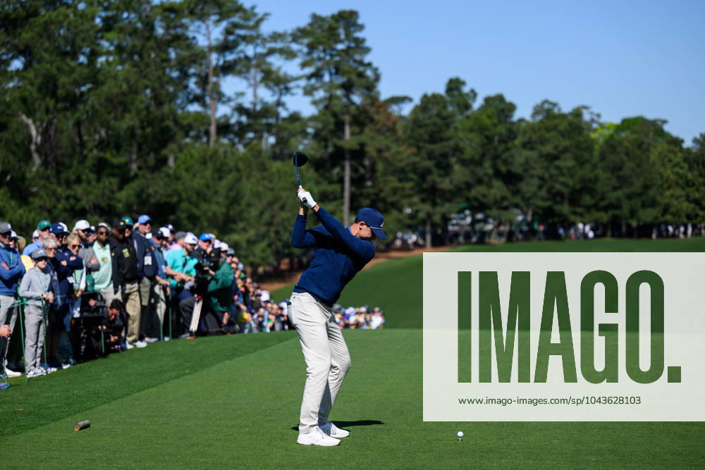 Ludvig Aberg of Sweden during the second round of the 2024 Masters Golf Tournament on April 12, 2024 in Augusta Photo Petter Arvidson BILDBYRAN kod PA PA0793 bbeng golf masters the masters augusta us masters
