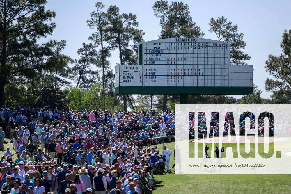 Ludvig Aberg of Sweden during the second round of the 2024 Masters Golf Tournament on April 12, 2024 in Augusta Photo Petter Arvidson BILDBYRAN kod PA PA0793 bbeng golf masters the masters augusta us masters