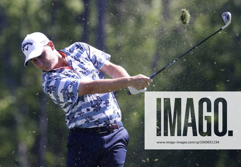 Argentina s Emiliano Grillo tees off on the twelfth hole in the second round of the Masters Tournament at Augusta National Golf Club in Augusta, Georgia on Friday, April 12, 2024. AUG20240412523 TANNENxMAURY