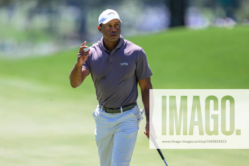 Tiger Woods of USA during the second round of the 2024 Masters Golf Tournament on April 12, 2024 in Augusta Photo Petter Arvidson BILDBYRAN kod PA PA0793 bbeng golf masters the masters augusta us masters