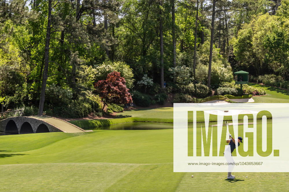 Ludvig Aberg of Sweden during the second round of the 2024 Masters Golf Tournament on April 12, 2024 in Augusta Photo Petter Arvidson BILDBYRAN kod PA PA0793 bbeng golf masters the masters Augusta us masters