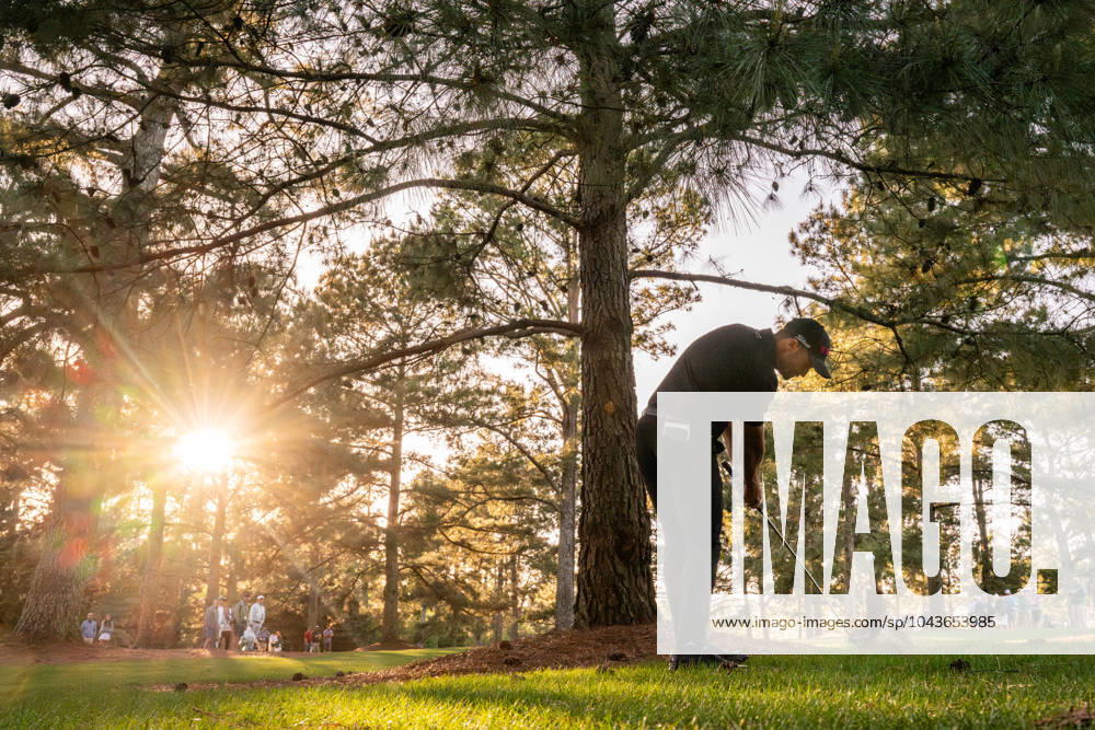 Wyndham Clark of the United States during the second round of the 2024 Masters Golf Tournament on April 12, 2024 in Augusta Photo Petter Arvidson BILDBYRAN kod PA PA0793 bbeng golf masters the masters Augusta us masters