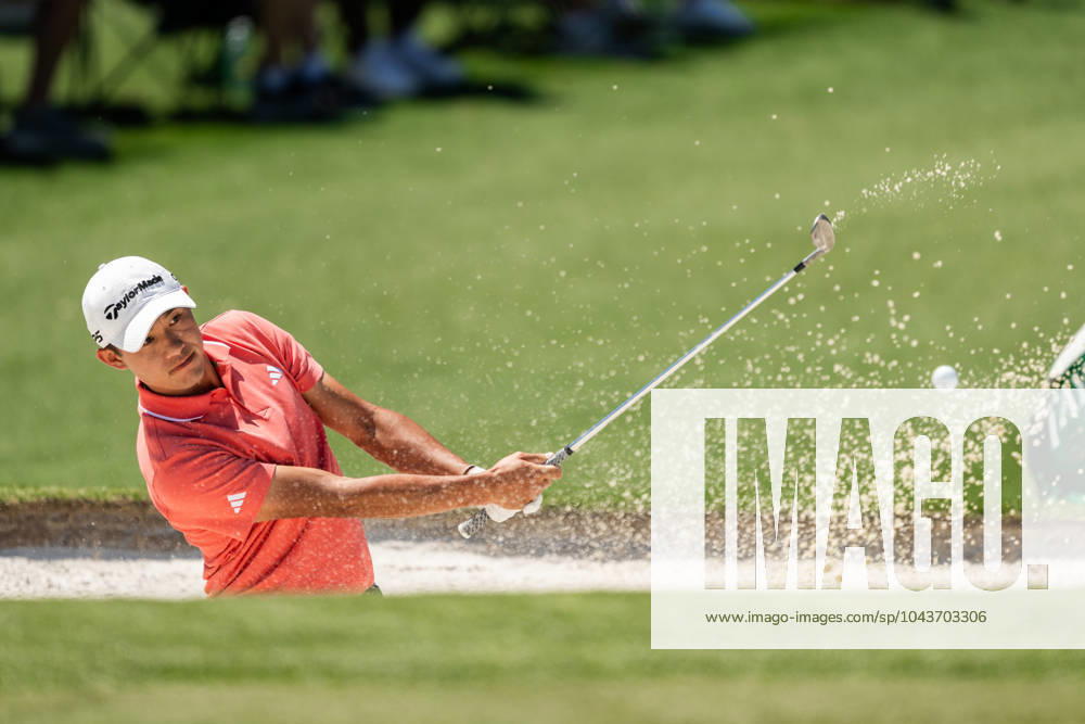 Collin Morikawa of the United States during the third round of the 2024 Masters Golf Tournament on April 13, 2024 in Augusta Photo Petter Arvidson BILDBYRAN kod PA PA0794 bbeng golf masters the masters augusta us masters
