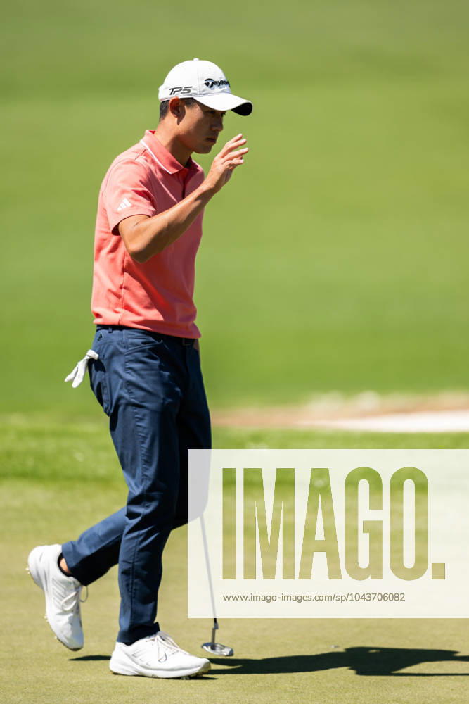 Collin Morikawa of the United States during the third round of the 2024 Masters Golf Tournament on April 13, 2024 in Augusta Photo Petter Arvidson BILDBYRAN kod PA PA0794 bbeng golf masters the masters augusta us masters