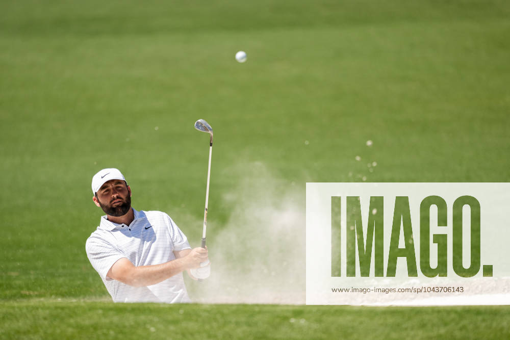 Scottie Scheffler of the United States during the third round of the 2024 Masters Golf Tournament on April 13, 2024 in Augusta Photo Petter Arvidson BILDBYRAN kod PA PA0794 bbeng golf masters the masters augusta us masters
