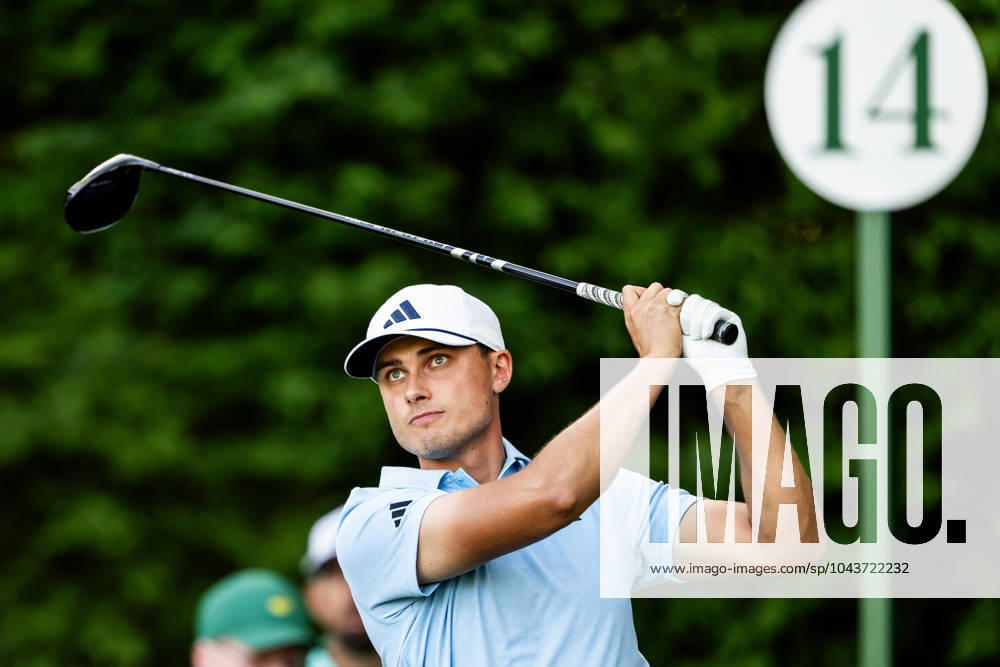 Ludvig Aberg of Sweden during the third round of the 2024 Masters Golf Tournament on April 13, 2024 in Augusta Photo Petter Arvidson BILDBYRAN kod PA PA0794 bbeng golf masters the masters Augusta us masters sverige